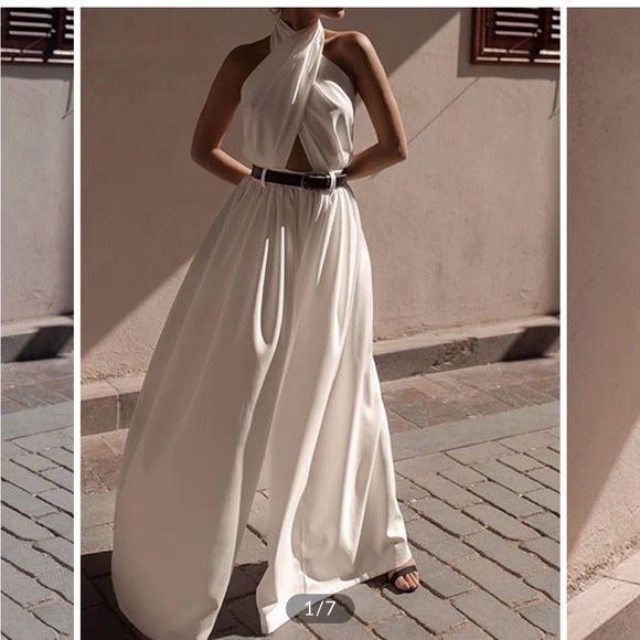 White commense jumper, size large - Picture 2 of 3